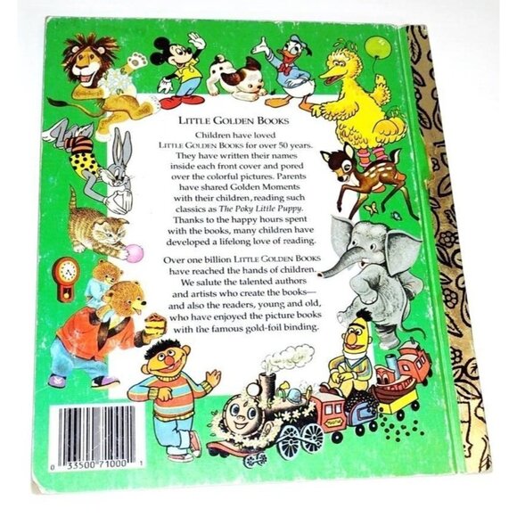 Vintage Childrens Little Golden Books Lot of 3 Dated 1987-1996 - Picture 9 of 12